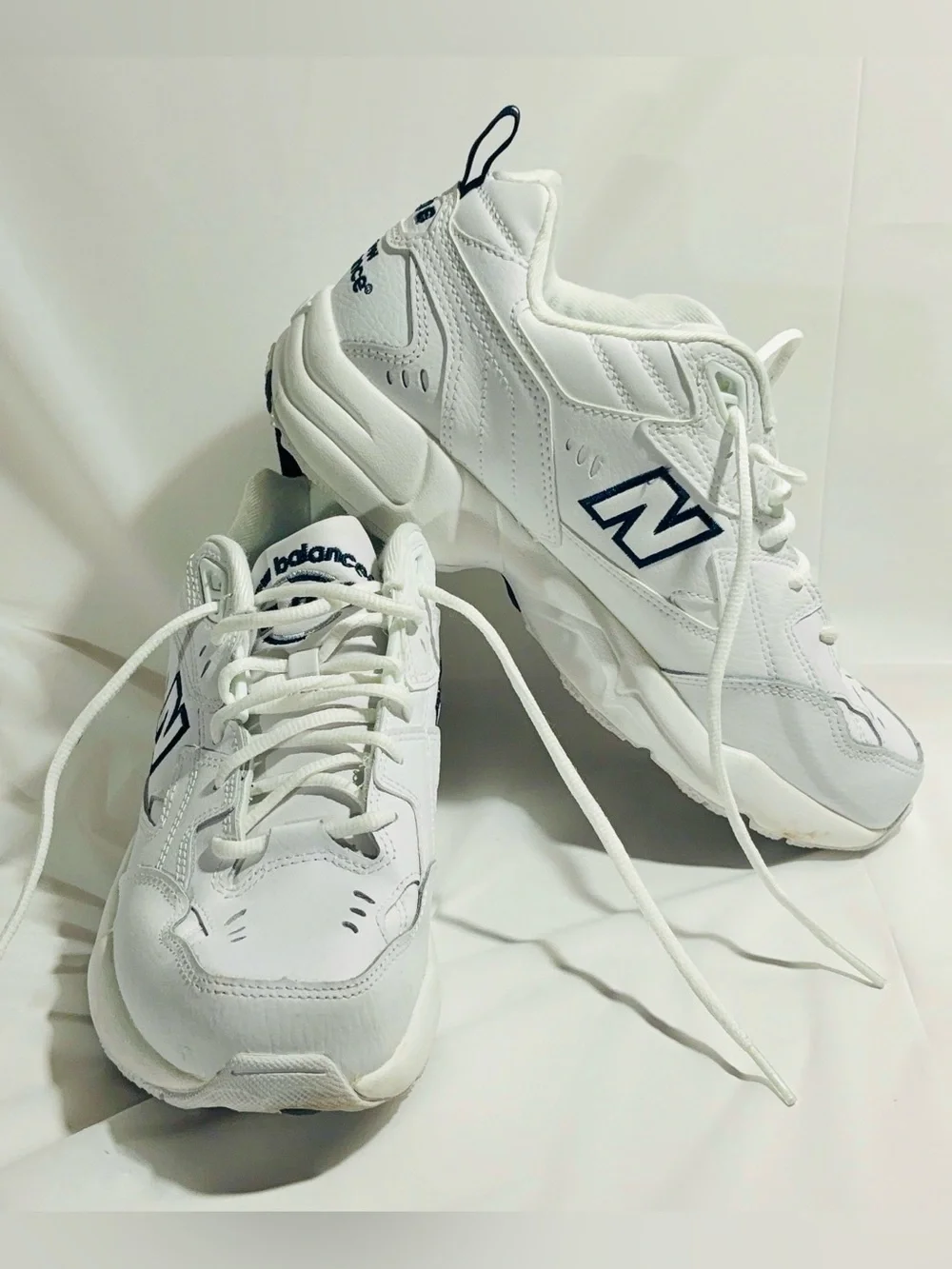 New Balance WX608WT Women's Classic White/Blue 10W